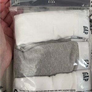 GAP White and Gray Boxer Brief Underwear —-Accessories